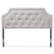 Baxton Studio Mars Modern Greyish Beige Queen Size Headboard 134-7260 - alternate 2